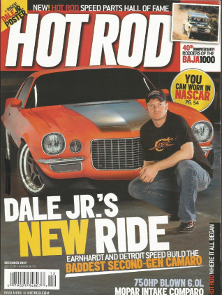 HOT ROD 2007 DEC - 10 BEST, DALE Jr.'s TOY, 383 TEST